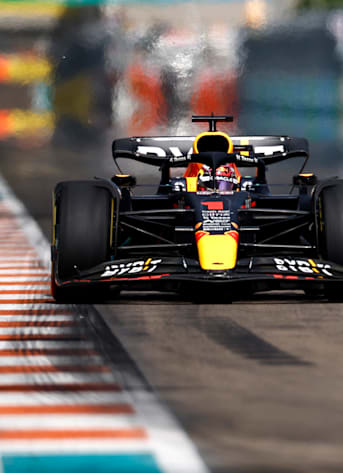 Verstappen on track and in front in Miami